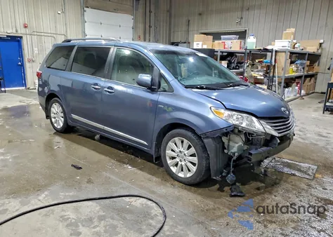 2016 Toyota Sienna Xle из США, поврежденный, VIN 5TDDK3DC9GS132179
